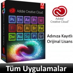 Adobe Creative Cloud Tüm Uygulamalar